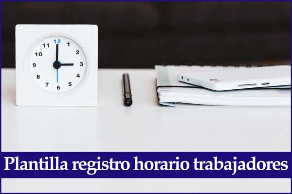modelo registro horario